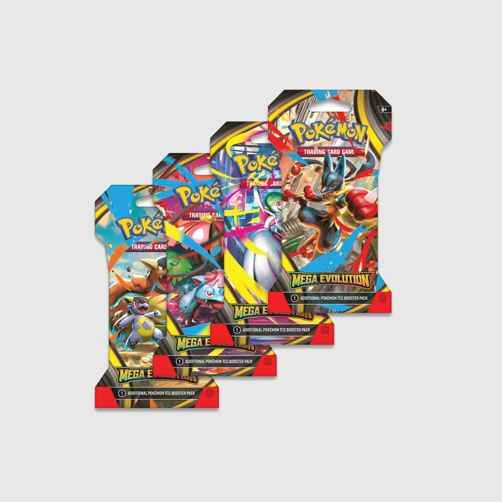 Pokemon ME01 Mega evolutions Sleeved booster