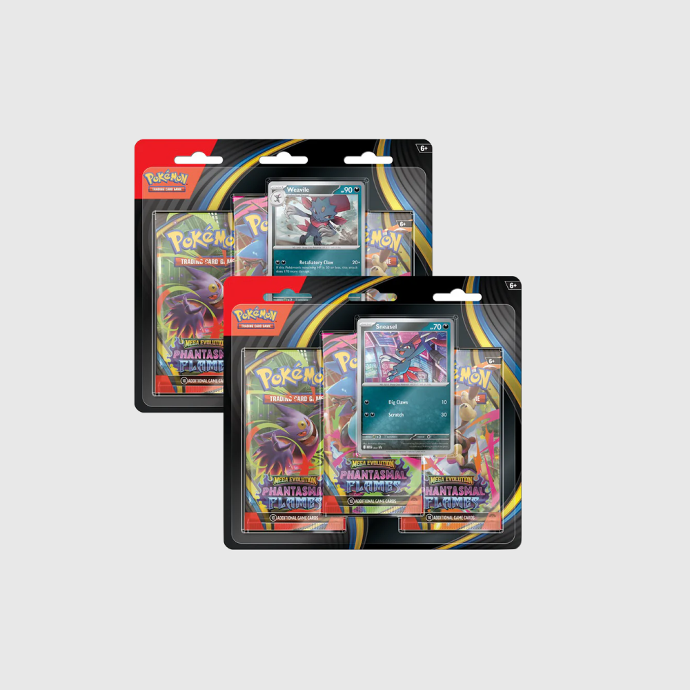 Pokemon ME2.0 Phantasmal flames 3 pack blister