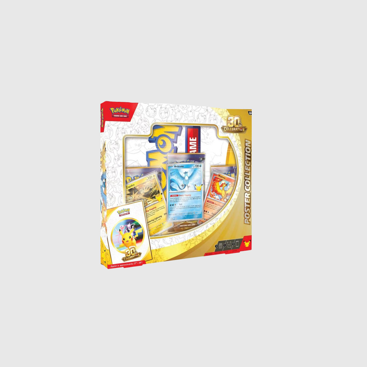 PREORDER – Pokémon TCG: 30th Celebration – Poster Collection